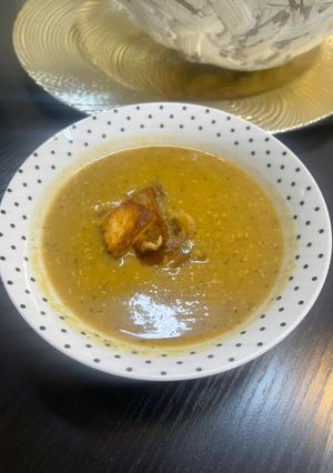 صورة لوصفة شوربة العدس