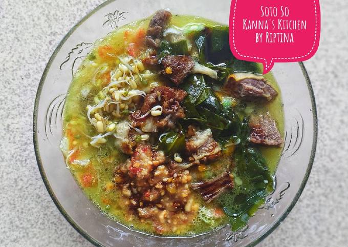 Cara Gampang Menyiapkan Soto So, Enak Banget