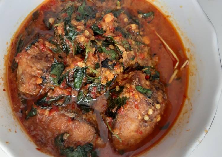 Tengiri Kemangi Asam Pedas