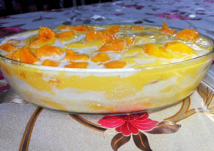 Recipe of Perfect Mango float