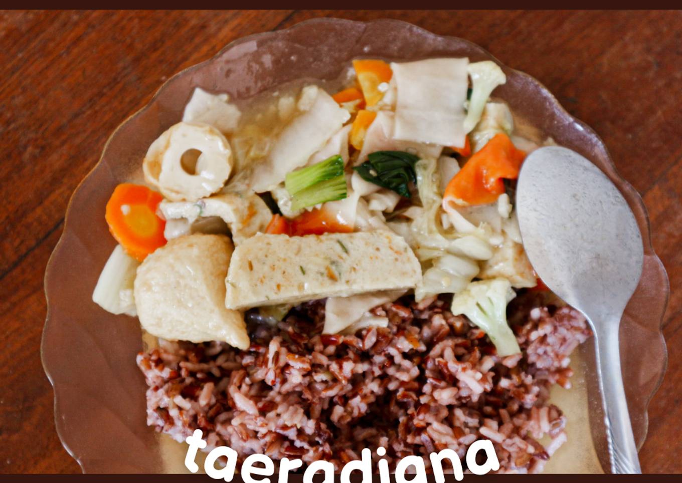 Capcay modal bawang putih bawang merah