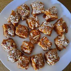 A picture of Besan ki Katli.