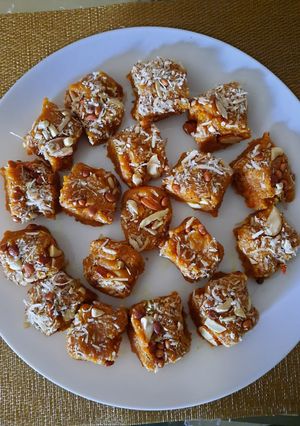 A picture of Besan ki Katli.