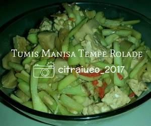 Praktis, Memasak Tumis Manisa Tempe Rolade Nikmat Lezat