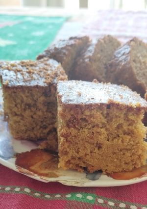 Una foto de Budín de mandarina 🍊 sin gluten