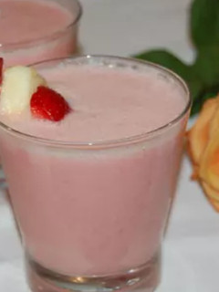 Une photo de Smoothie de fraise 🍓🍓🍓🍓🍓