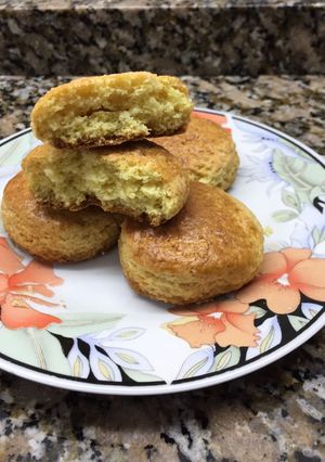 Una foto de Scones dulces de naranja con aceite 🍊