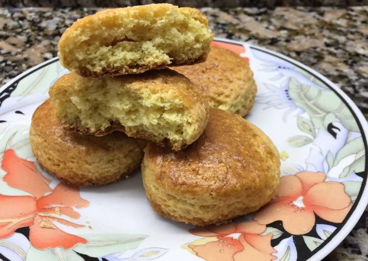 Scones dulces de naranja con aceite 🍊