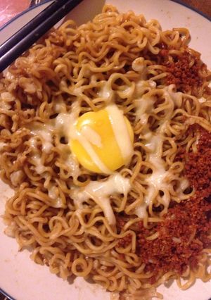 Foto resep Mie goreng keju