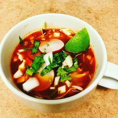 Uncle Jesse's Pozole A picture of Uncle Jesse's Pozole.