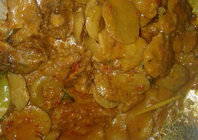 Rendang jengkol tempe😁