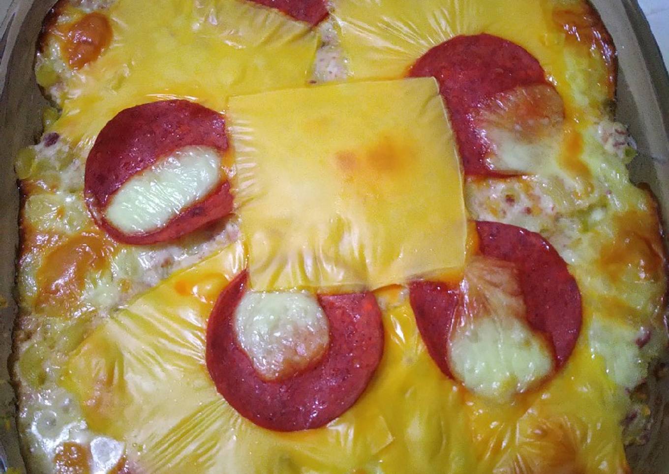 Makaroni keju panggang