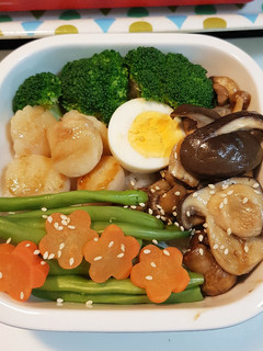 干貝便當 的食譜成品照片