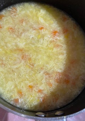 Foto resep Soup Jagung Ayam alla Sept