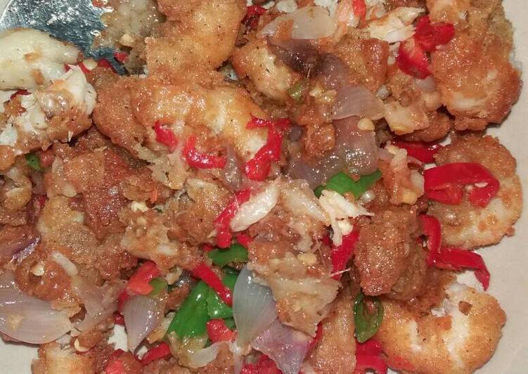 Resep Udang Geprek Anti Gagal