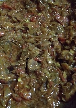 A picture of Kaleeji Masala.