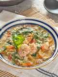 Tumis Udang Telur Tomat Ala Resto, Tanpa Minyak !!