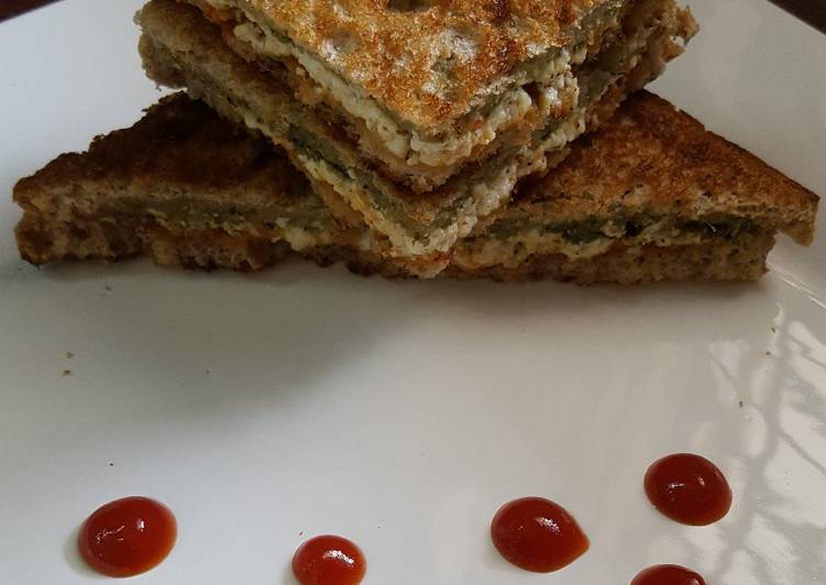 How to Prepare Award-winning Paneer grilled sandwich