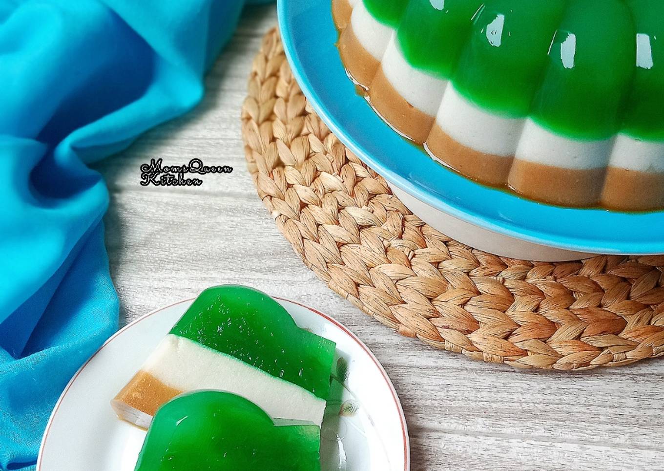 Puding Lumut Cendol (+tips)