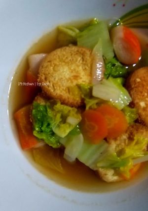 Foto resep Sapo tahu sederhana