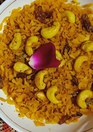 A picture of Poha mixture.