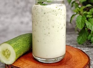 Foto resep Dough /Ayran With Mint and Cucumber