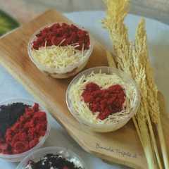 รูปของ Red velvet dessert