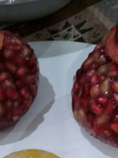 عکسی از دستور انار ژله ای