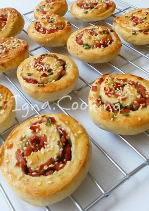 Foto resep Roti Ham 