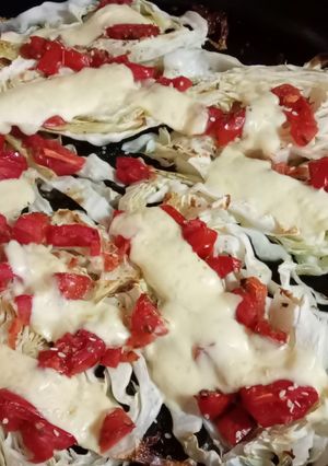 Una foto de Pizza Base Repollo