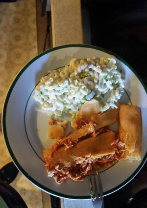 Una foto de Tamales de pollo