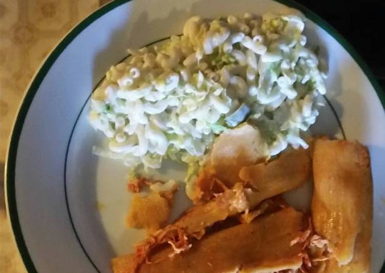 Tamales de pollo