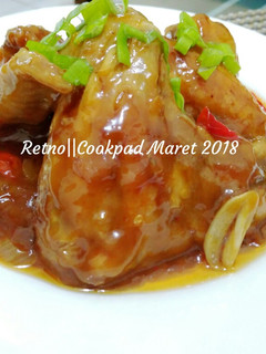 Foto resep Ayam Goreng Saus Kecap Inggris