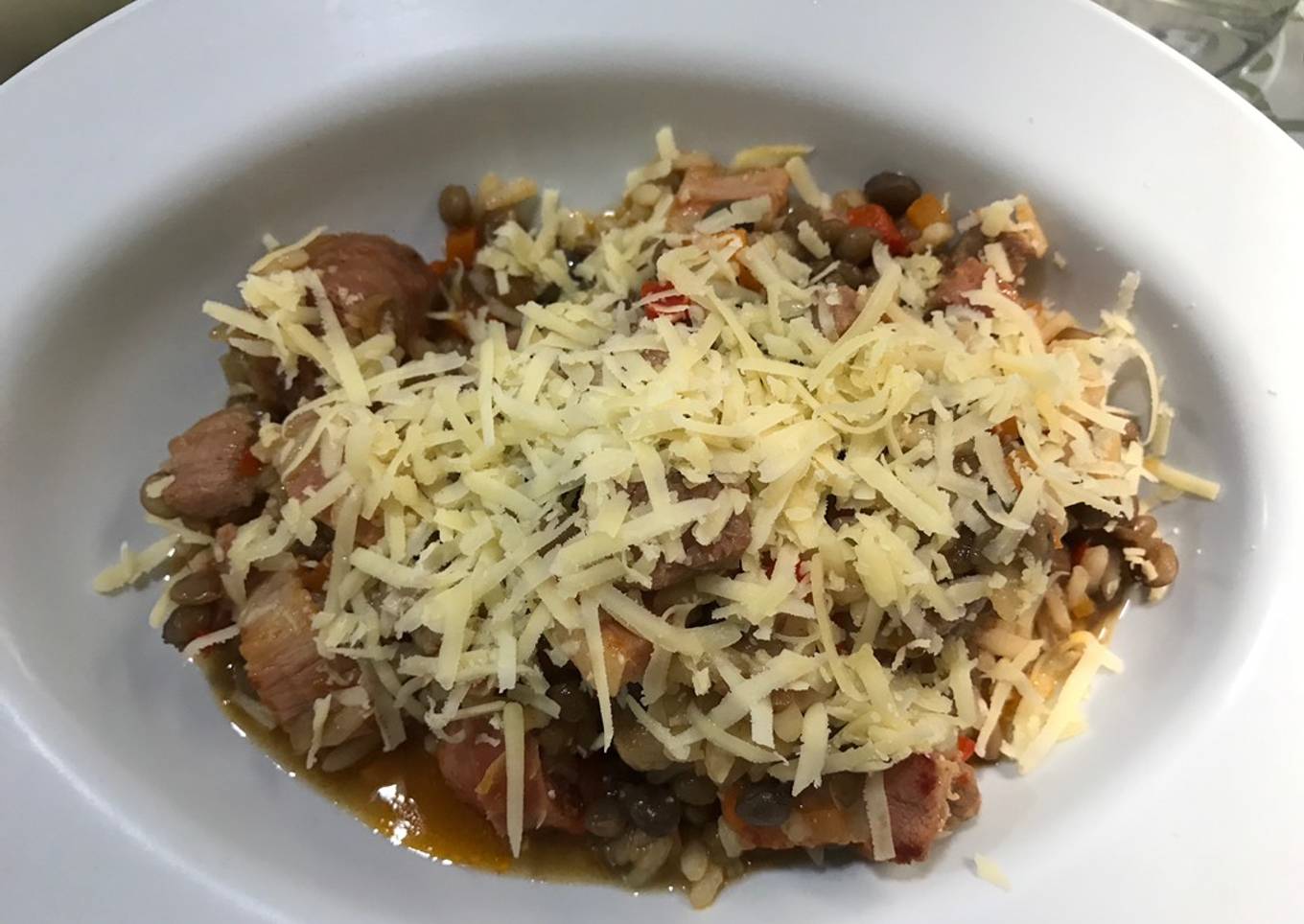 Guiso de lentejas😋