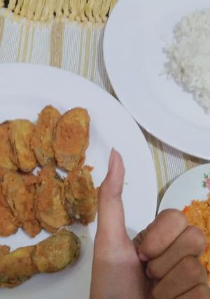 Foto resep Terong crispy sambal bawang
