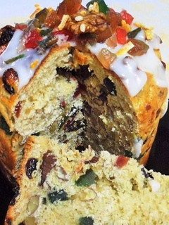 Una foto de Pan dulce milanés
