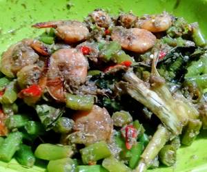 Resep Baru Buncis udang bumbu tauco Nikmat Lezat