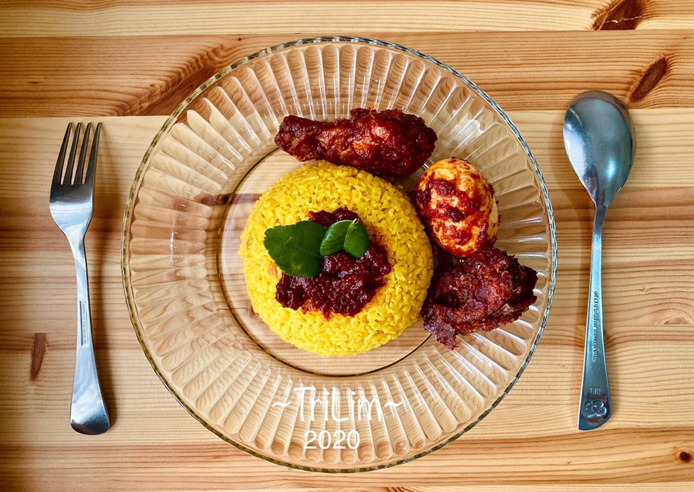 Iwak Haruan / Gabus, Ayam dan Telur Masak Habang