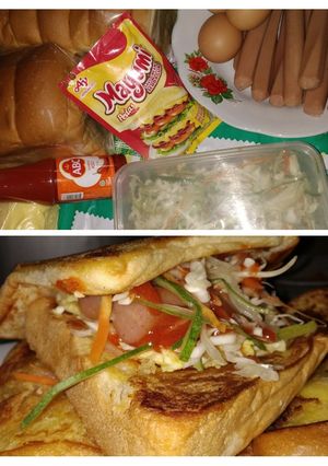 Foto resep Ropang telur ala Korea 🥪