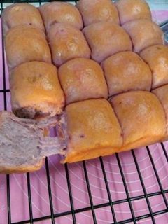 Foto resep Roti Sobek Ubi Ungu