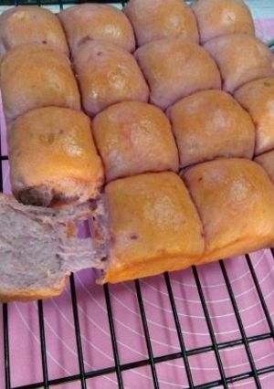 Foto resep Roti Sobek Ubi Ungu