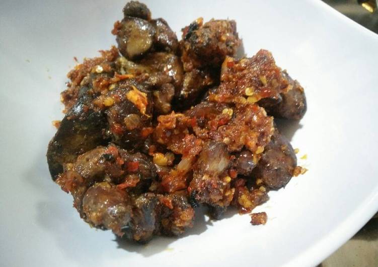 Sambal goreng hati ayam