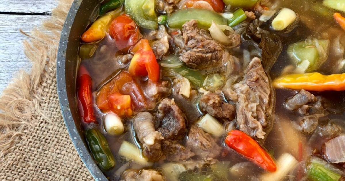Resep Asem Asem Daging Sapi Mudah dan Praktis Dihidangkan