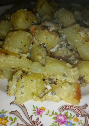 Una foto de Revuelto de papas