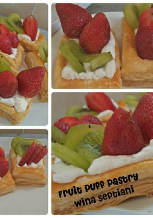 Foto resep Fruit Puff Pastry instan