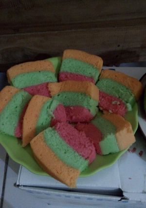 Foto resep Bolkus pelangi