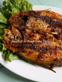 Foto resep Ikan Kuwe Bakar Pedas
