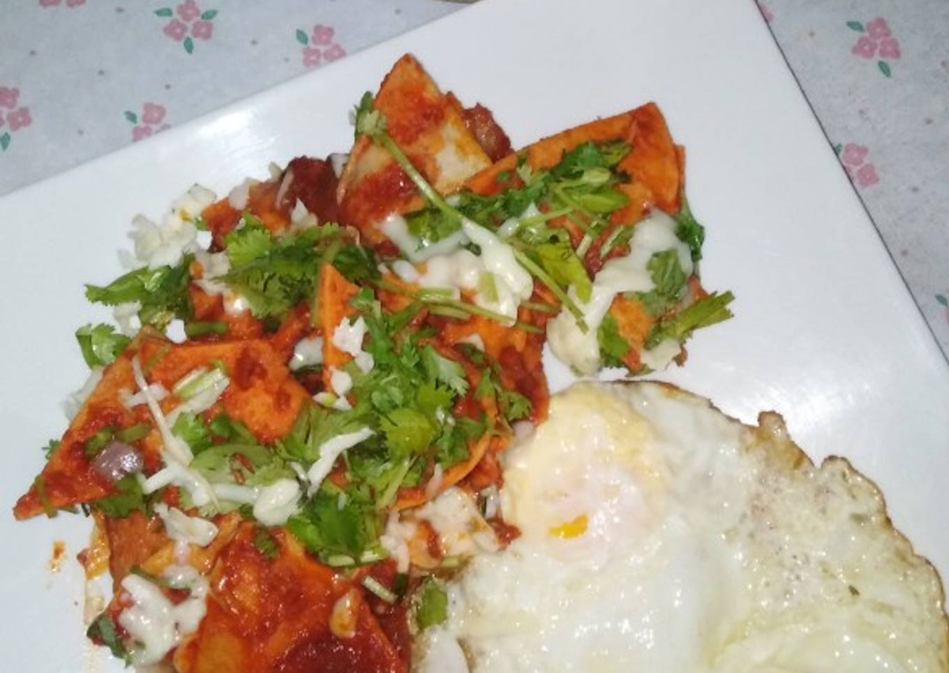 Chilaquiles Rojos