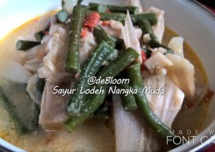 Resep 7. Sayur Lodeh Nangka Muda Anti Gagal