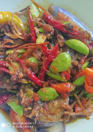 Foto resep Terong sambel Pete